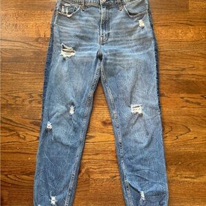 Abercrombie and fitch Distressed Jeans Simone high rise ankle straight 10